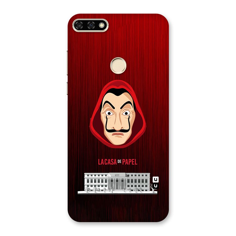 Lacasa Papel Minimalist Back Case for Honor 7A