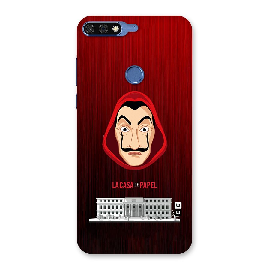 Lacasa Papel Minimalist Back Case for Honor 7C
