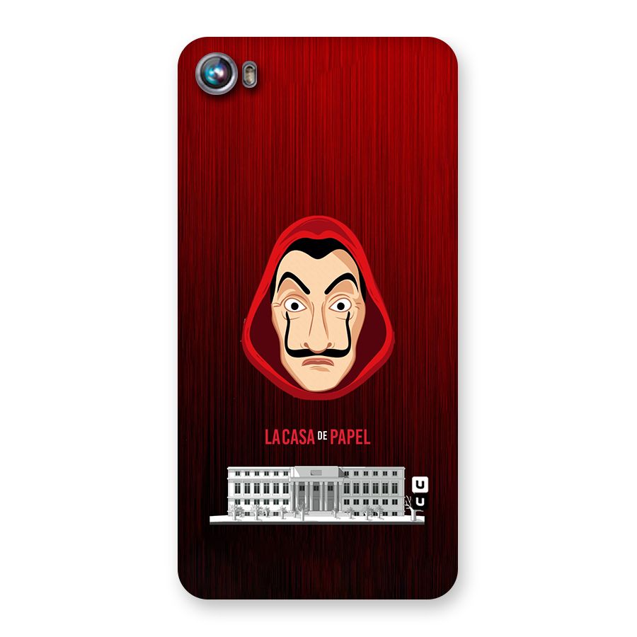Lacasa Papel Minimalist Back Case for Micromax Canvas Fire 4 A107