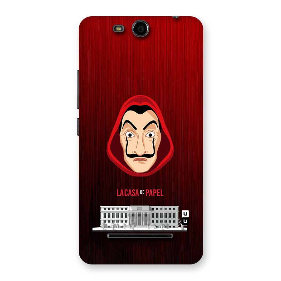 Lacasa Papel Minimalist Back Case for Micromax Canvas Juice 3 Q392