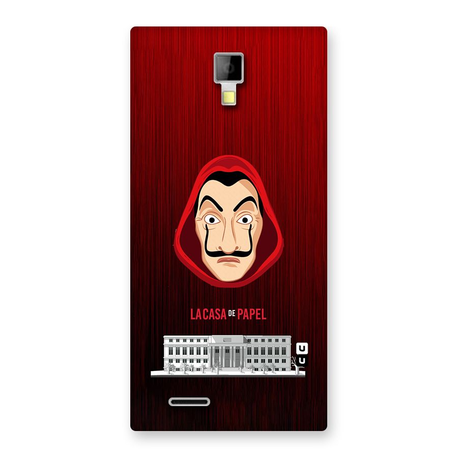 Lacasa Papel Minimalist Back Case for Micromax Canvas Xpress A99