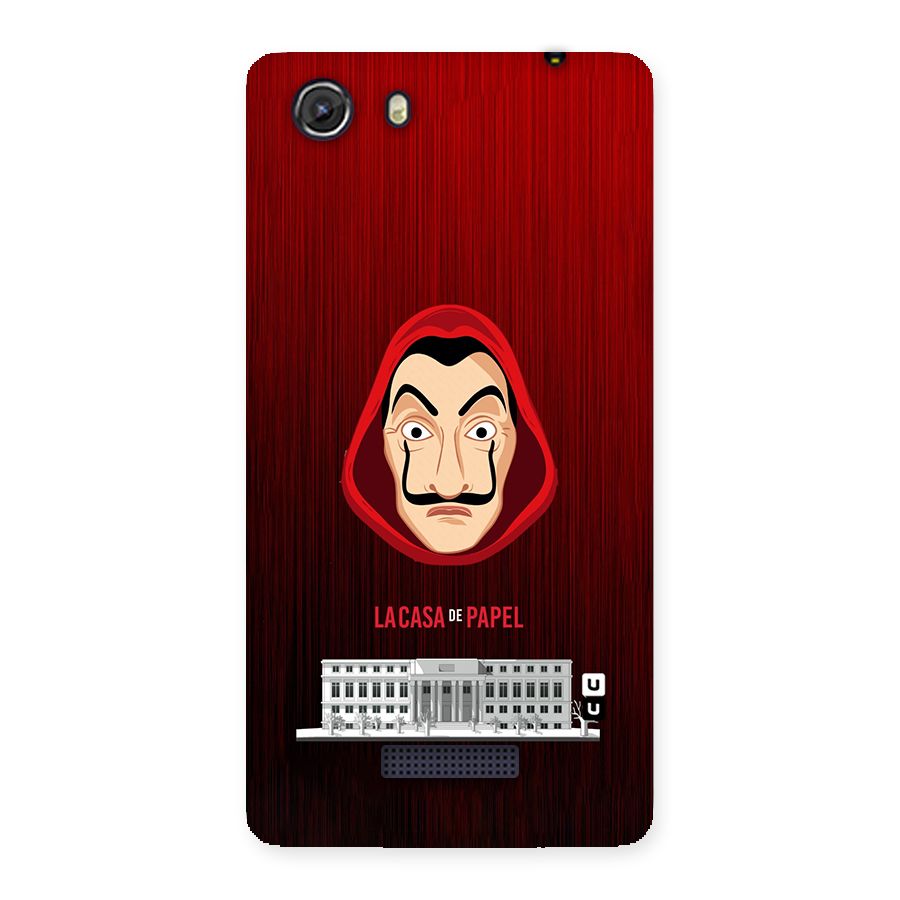 Lacasa Papel Minimalist Back Case for Micromax Unite 3