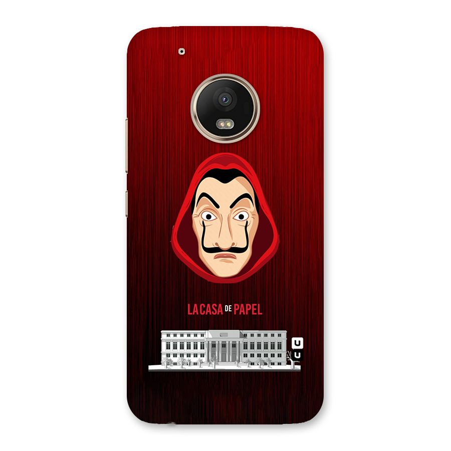 Lacasa Papel Minimalist Back Case for Moto G5 Plus