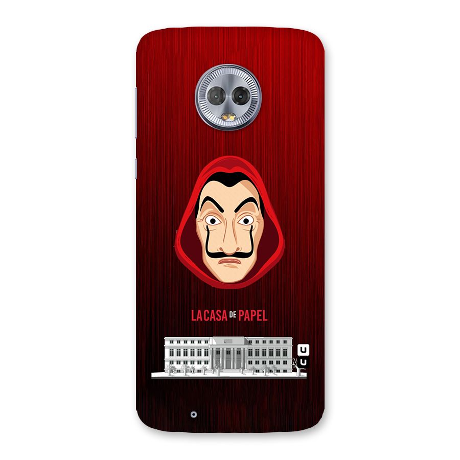 Lacasa Papel Minimalist Back Case for Moto G6