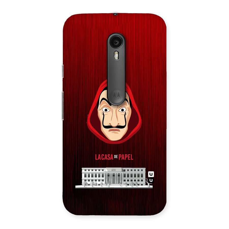 Lacasa Papel Minimalist Back Case for Moto G Turbo