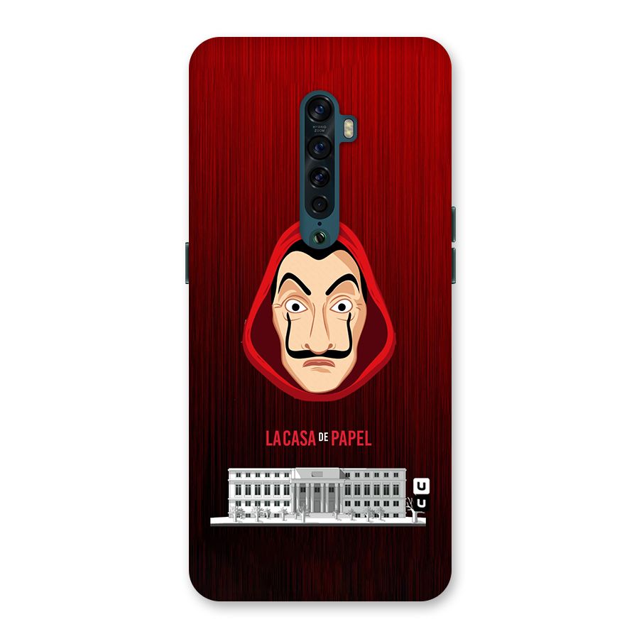 Lacasa Papel Minimalist Back Case for Oppo Reno2