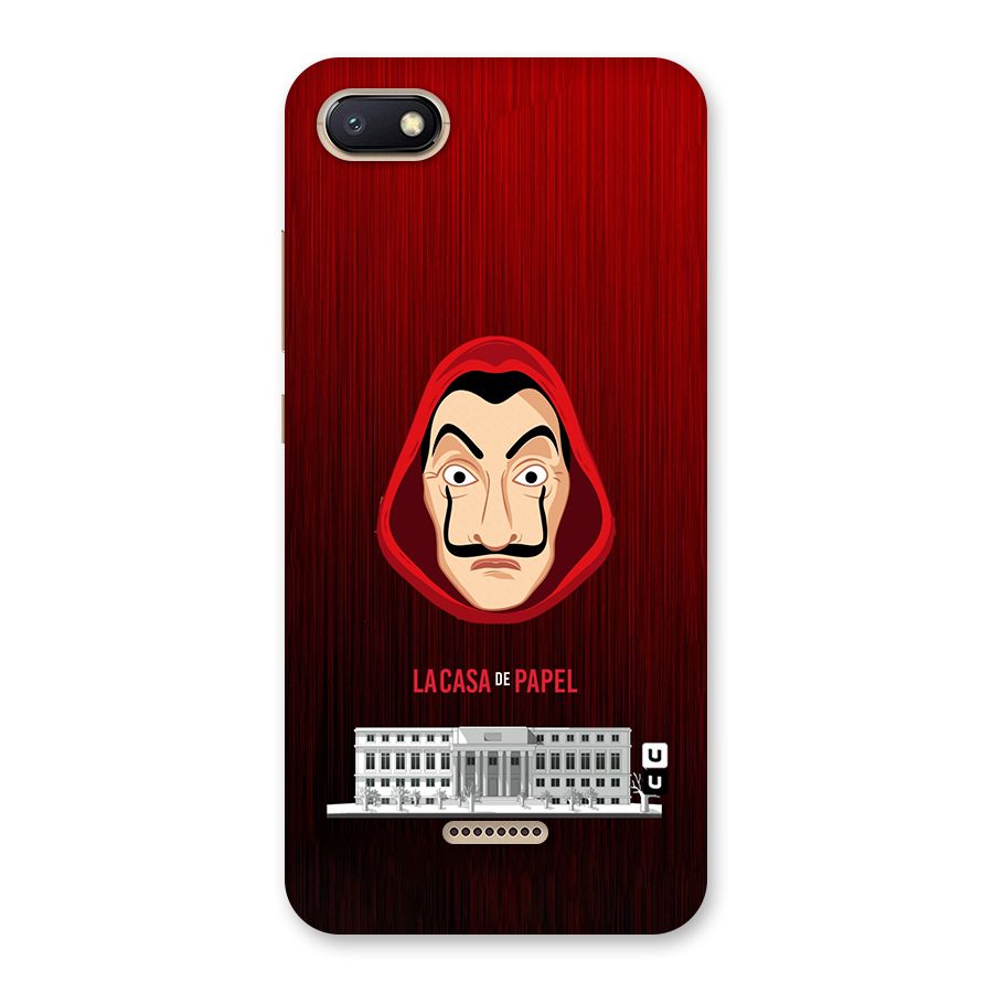 Lacasa Papel Minimalist Back Case for Redmi 6A