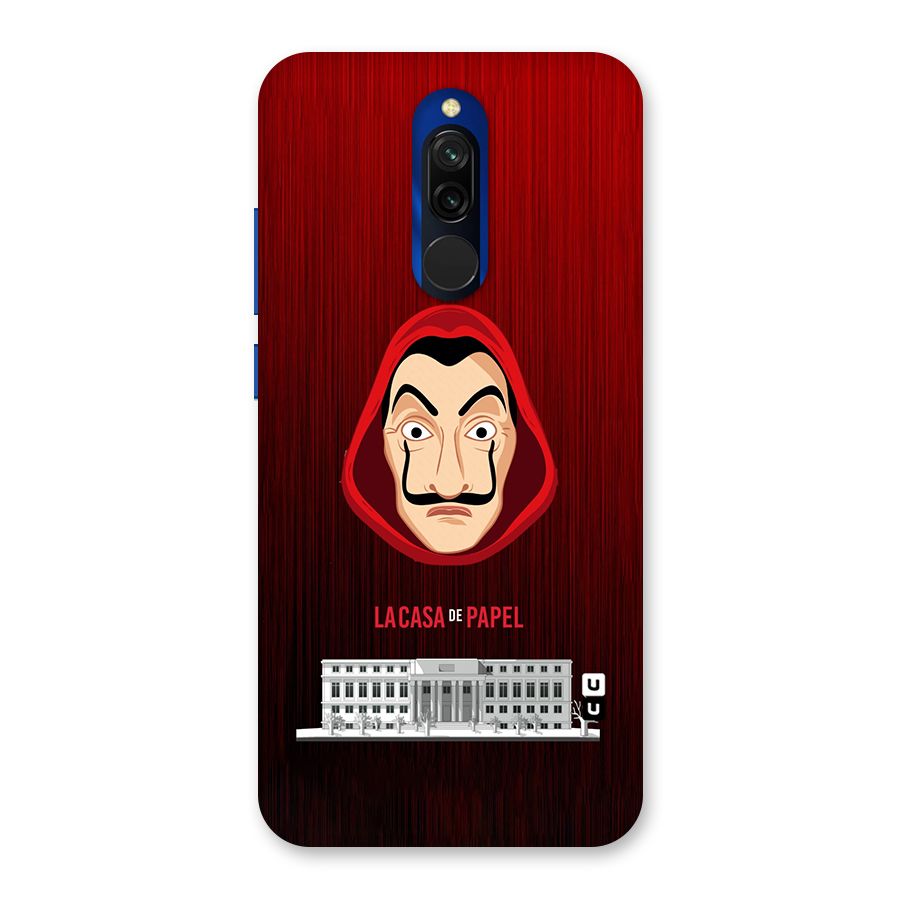 Lacasa Papel Minimalist Back Case for Redmi 8