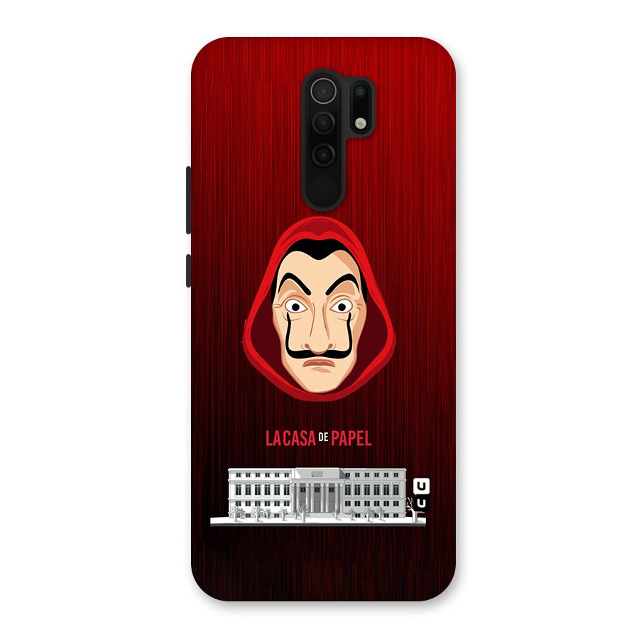 Lacasa Papel Minimalist Back Case for Redmi 9 Prime
