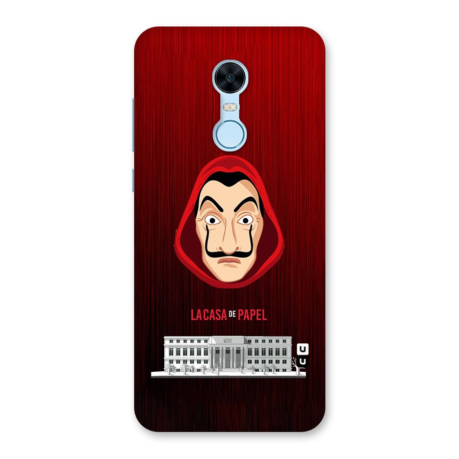 Lacasa Papel Minimalist Back Case for Redmi Note 5