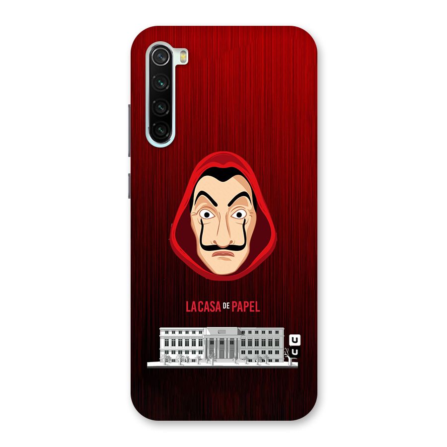 Lacasa Papel Minimalist Back Case for Redmi Note 8