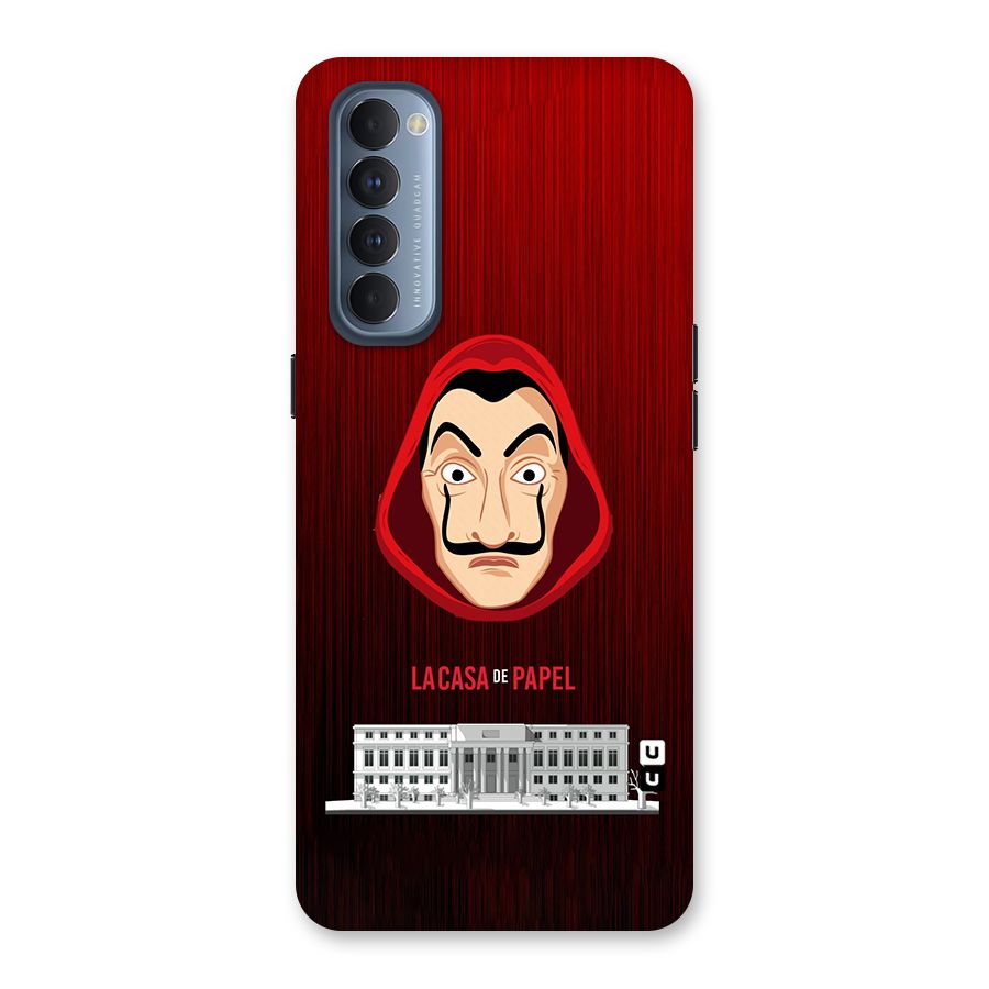 Lacasa Papel Minimalist Back Case for Reno4 Pro