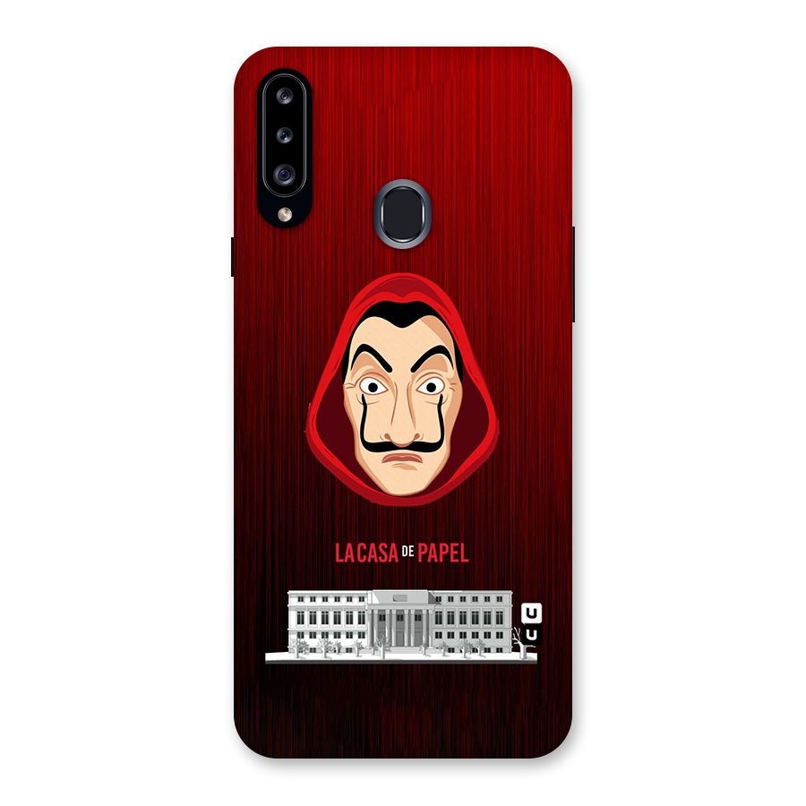 Lacasa Papel Minimalist Back Case for Samsung Galaxy A20s