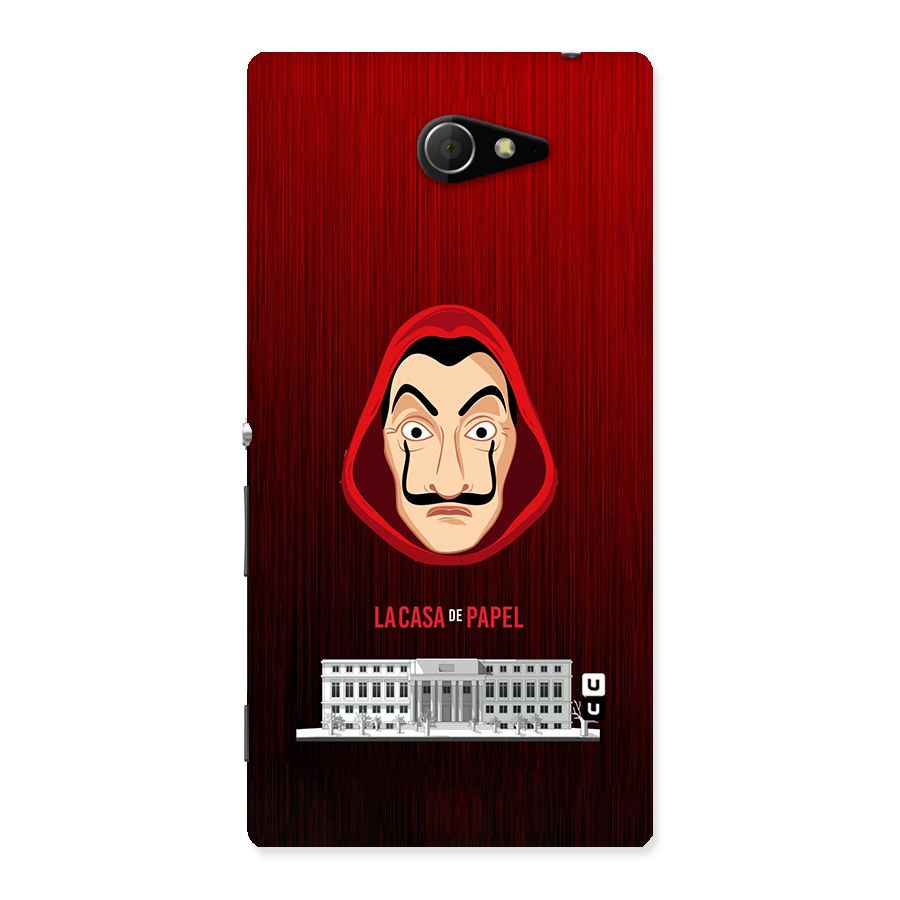 Lacasa Papel Minimalist Back Case for Sony Xperia M2