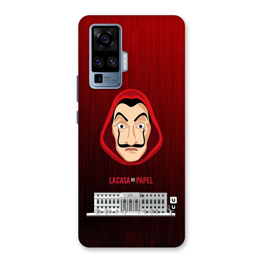 Lacasa Papel Minimalist Back Case for Vivo X50 Pro