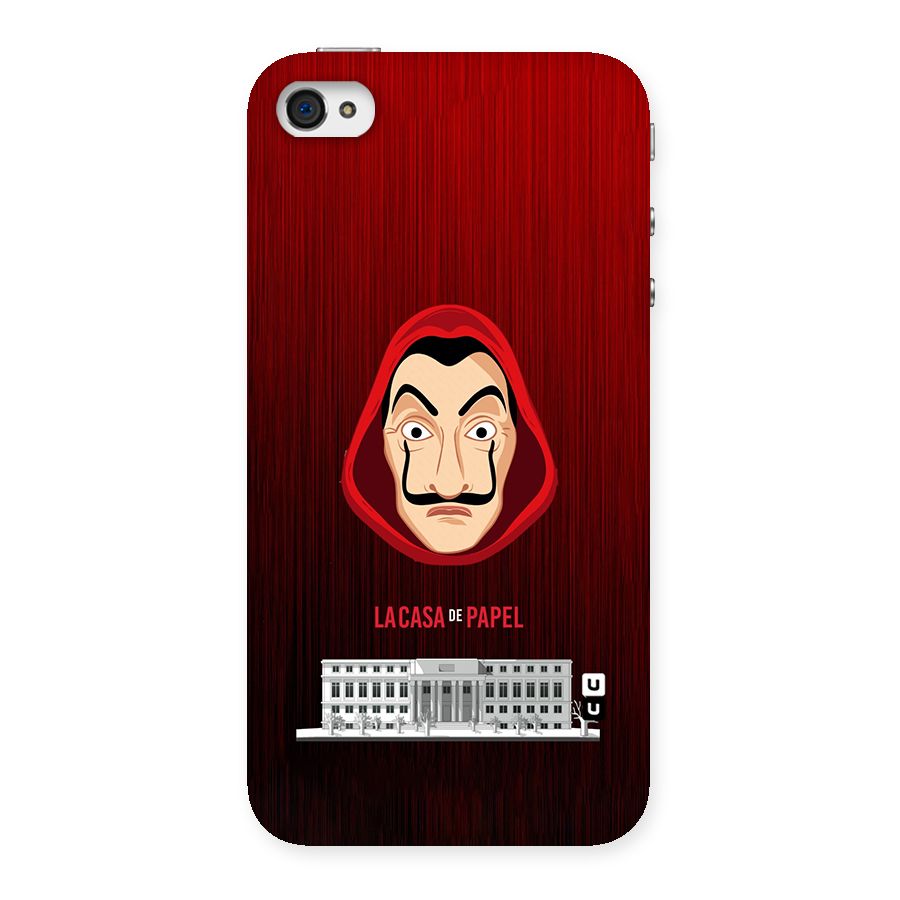 Lacasa Papel Minimalist Back Case for iPhone 4 4s