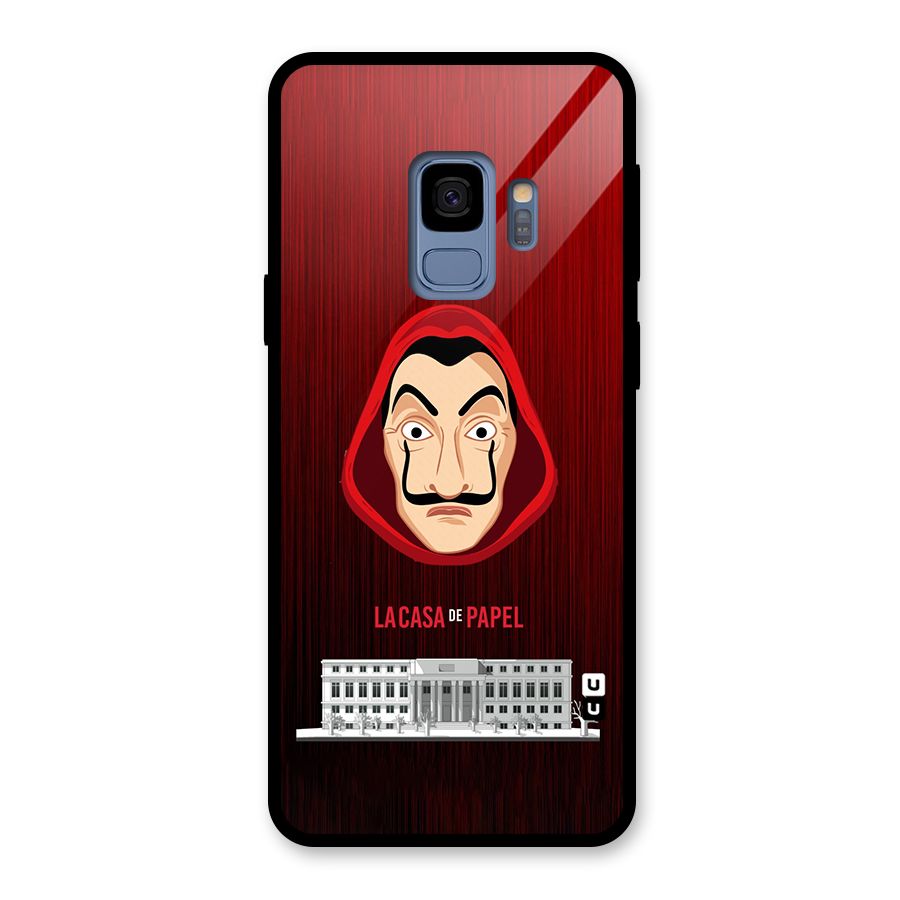 Lacasa Papel Minimalist Glass Back Case for Galaxy S9