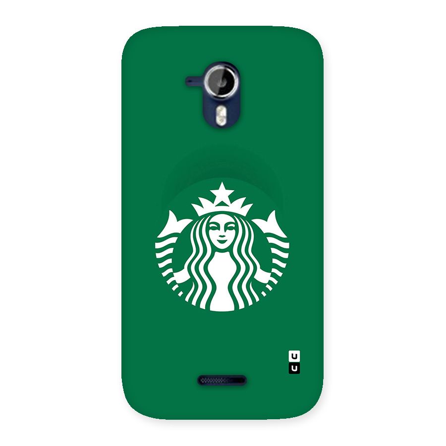Lady StarBucks Back Case for Canvas Magnus A117