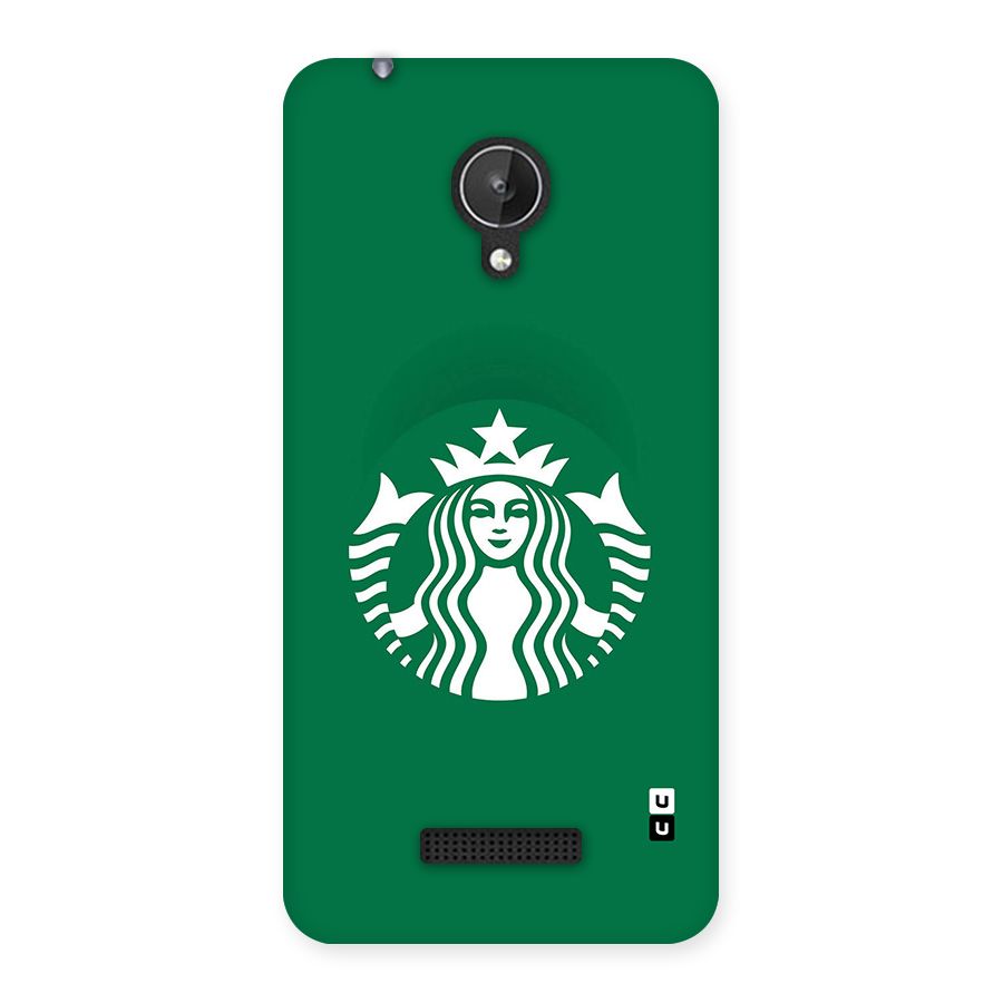 Lady StarBucks Back Case for Canvas Spark Q380