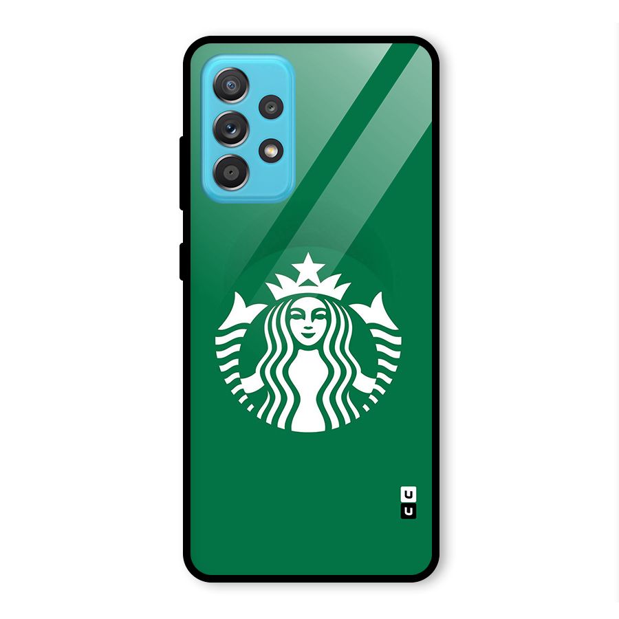 Lady StarBucks Glass Back Case for Galaxy A52s 5G