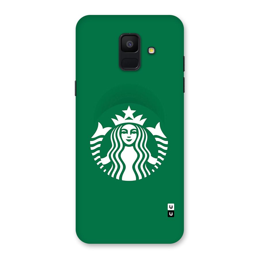 Lady StarBucks Back Case for Galaxy A6 (2018)