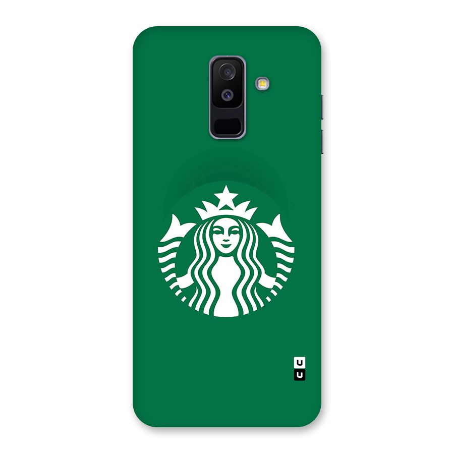 Lady StarBucks Back Case for Galaxy A6 Plus