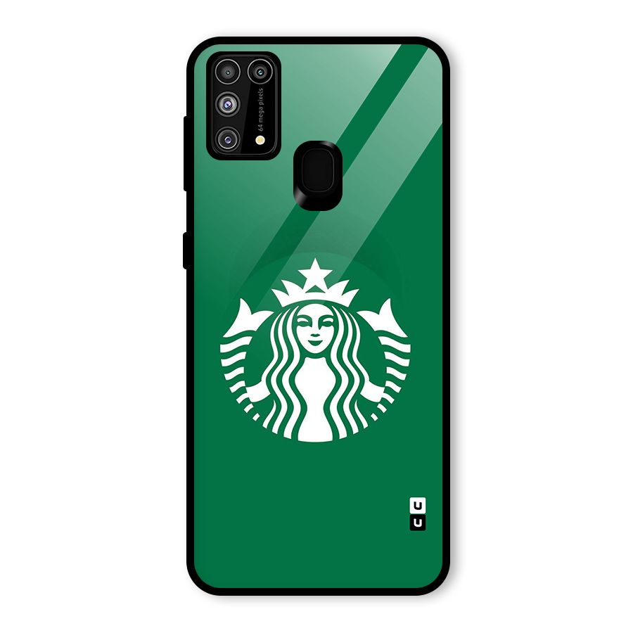 Lady StarBucks Glass Back Case for Galaxy F41