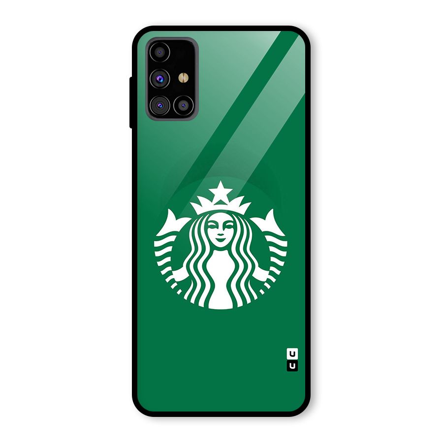 Lady StarBucks Glass Back Case for Galaxy M31s