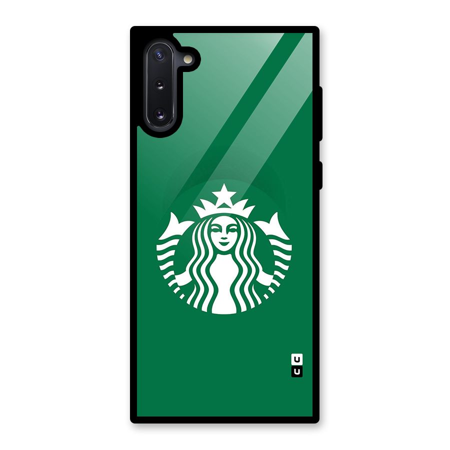 Lady StarBucks Glass Back Case for Galaxy Note 10
