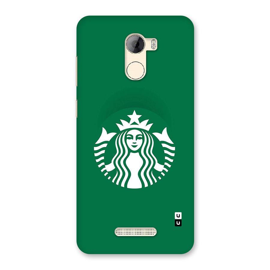 Lady StarBucks Back Case for Gionee A1 LIte