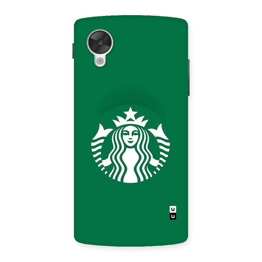 Lady StarBucks Back Case for Google Nexus 5