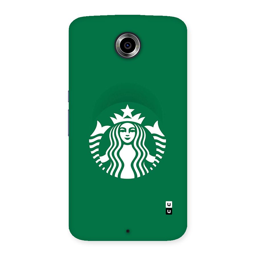 Lady StarBucks Back Case for Google Nexus 6