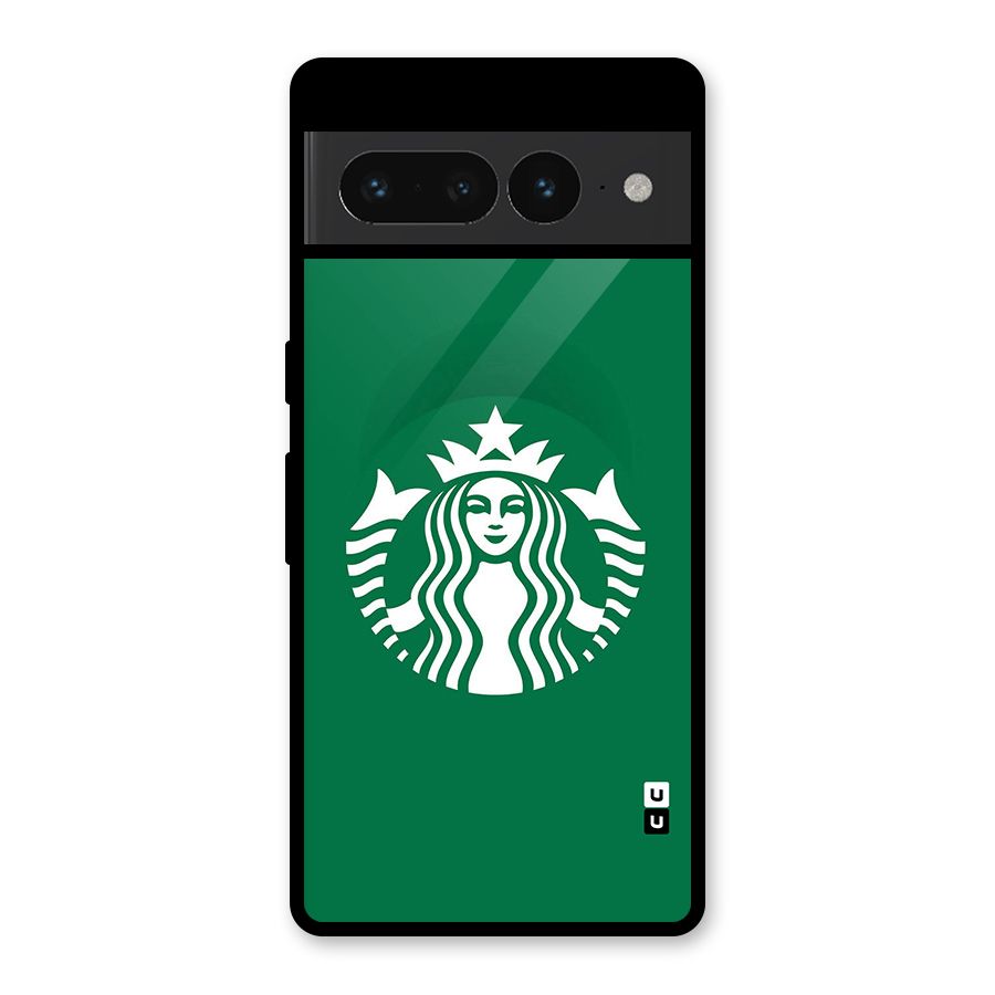 Lady StarBucks Glass Back Case for Google Pixel 7 Pro