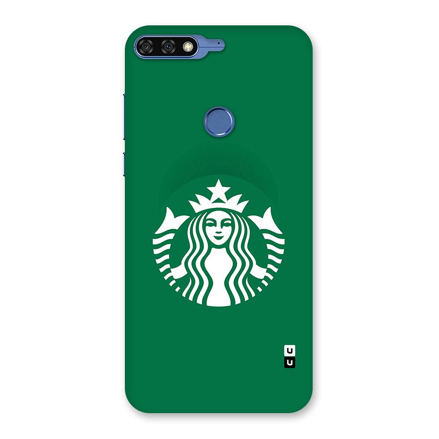 Lady StarBucks Back Case for Honor 7C