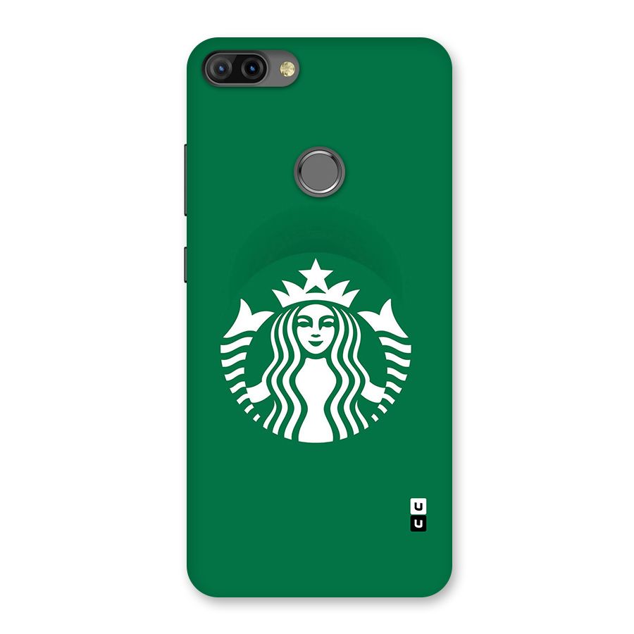 Lady StarBucks Back Case for Infinix Hot 6 Pro