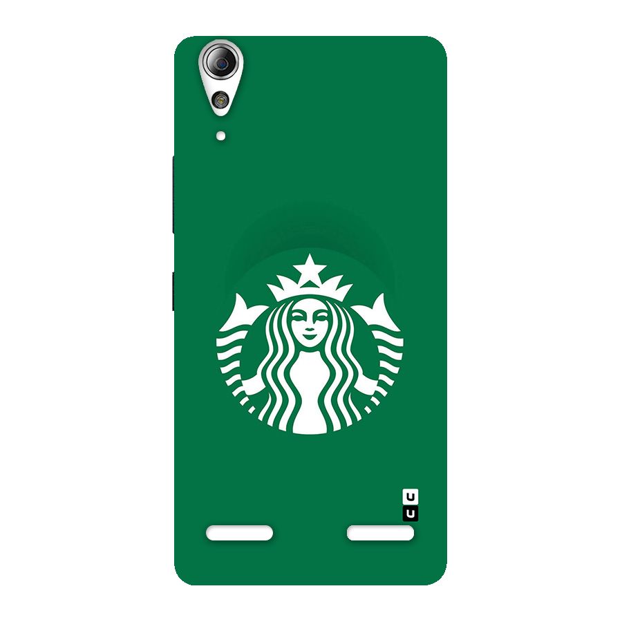 Lady StarBucks Back Case for Lenovo A6000 Plus