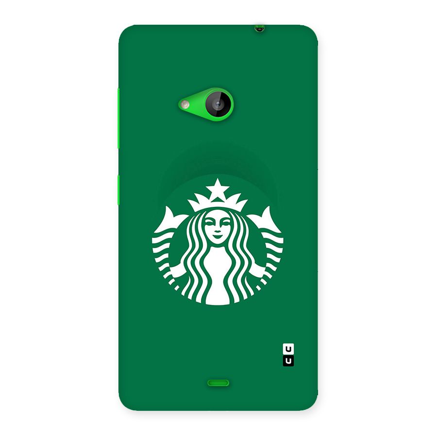 Lady StarBucks Back Case for Lumia 535