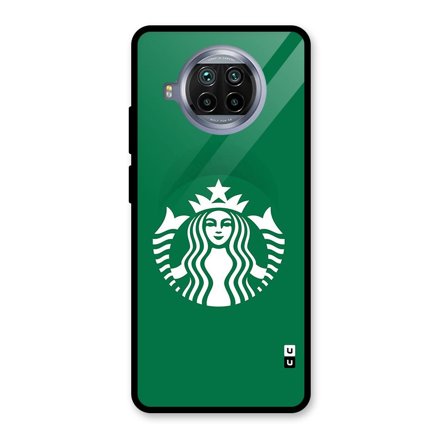 Lady StarBucks Glass Back Case for Mi 10i