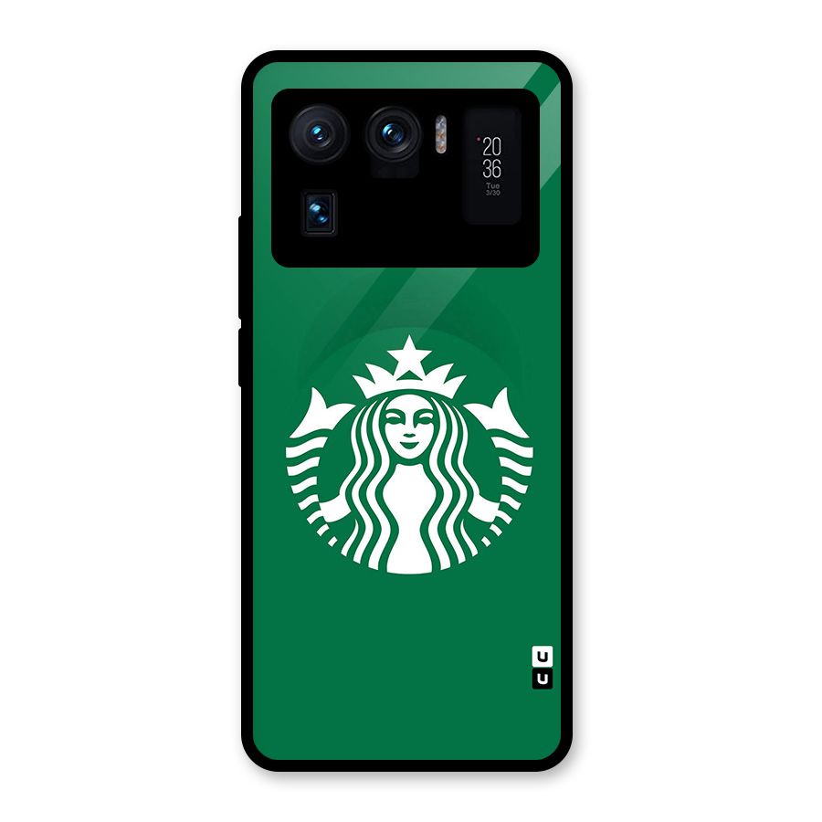 Lady StarBucks Glass Back Case for Mi 11 Ultra