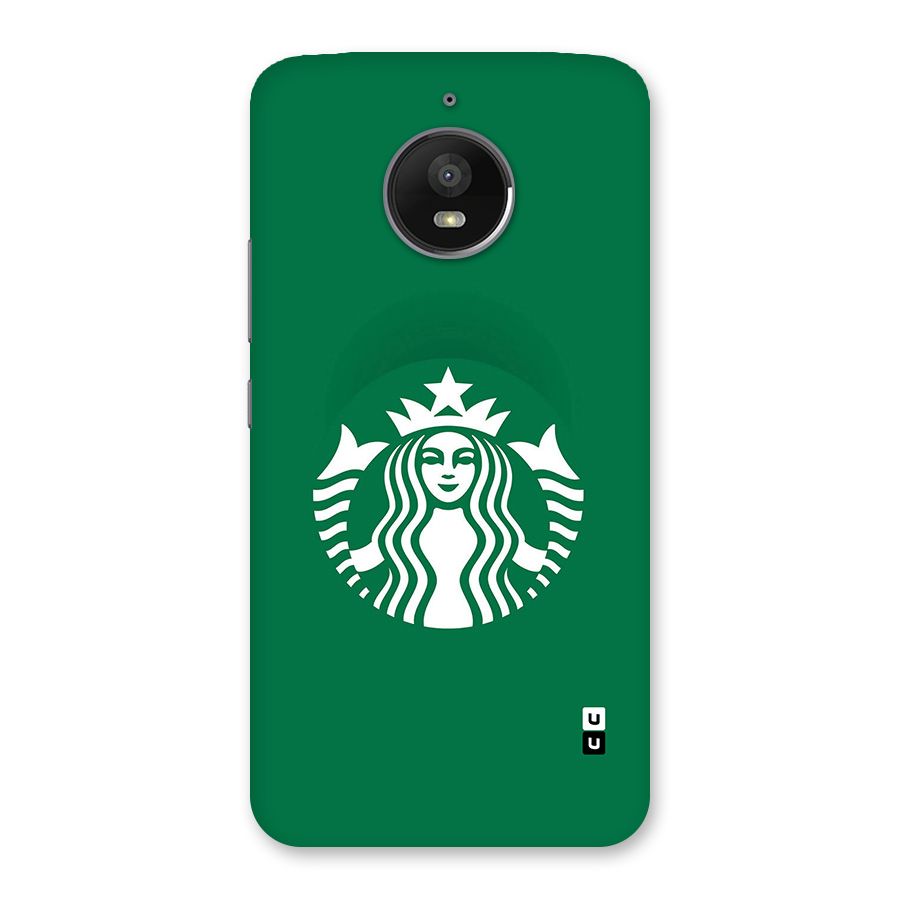 Lady StarBucks Back Case for Moto E4 Plus