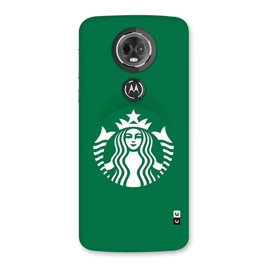 Lady StarBucks Back Case for Moto E5 Plus