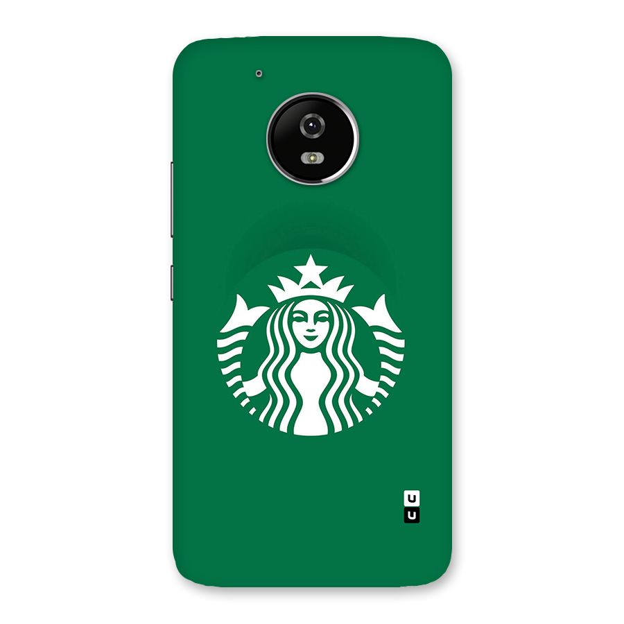 Lady StarBucks Back Case for Moto G5