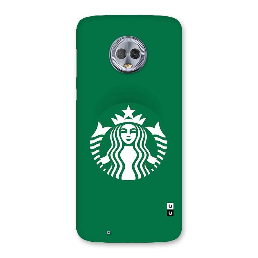 Lady StarBucks Back Case for Moto G6