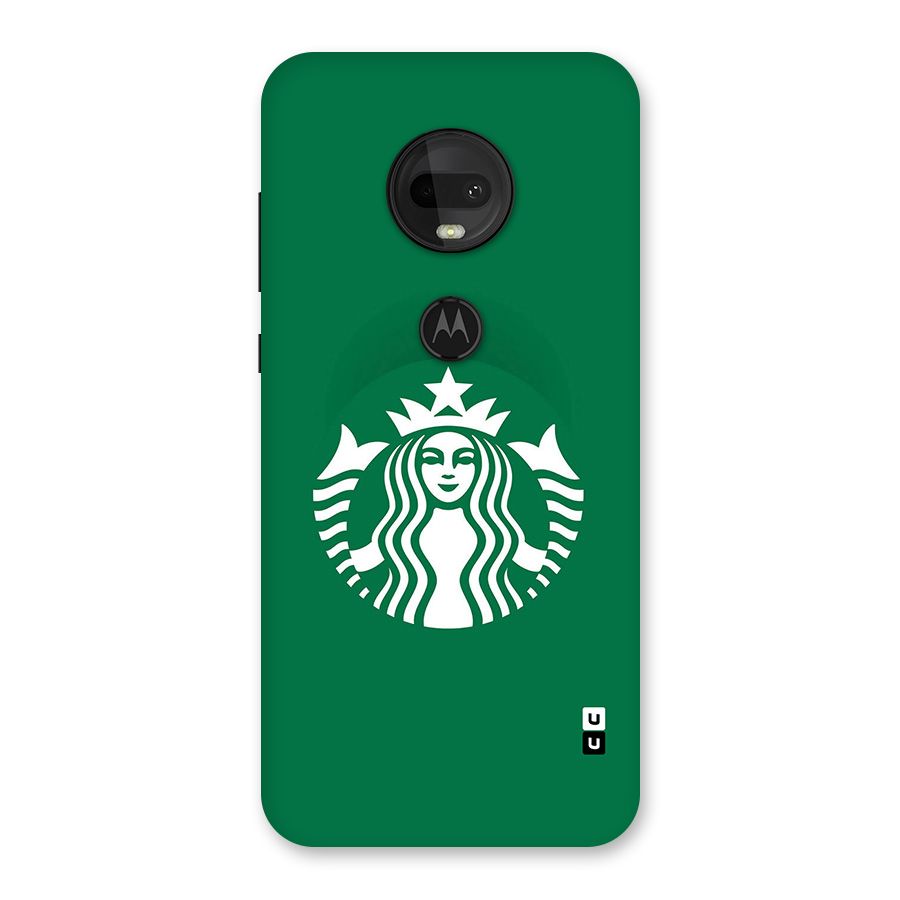 Lady StarBucks Back Case for Moto G7
