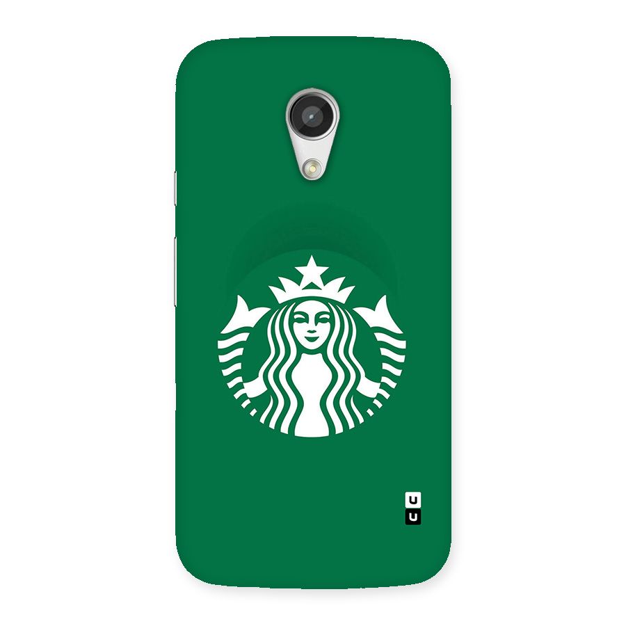 Lady StarBucks Back Case for Moto G 2nd Gen