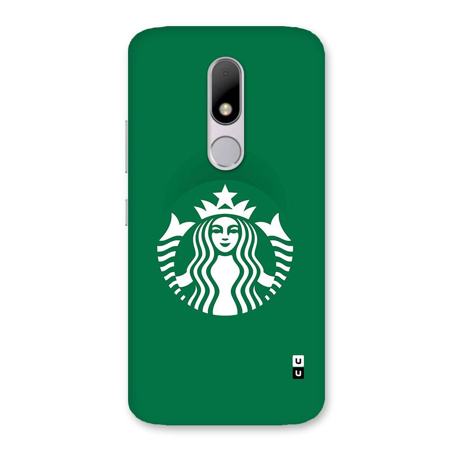 Lady StarBucks Back Case for Moto M