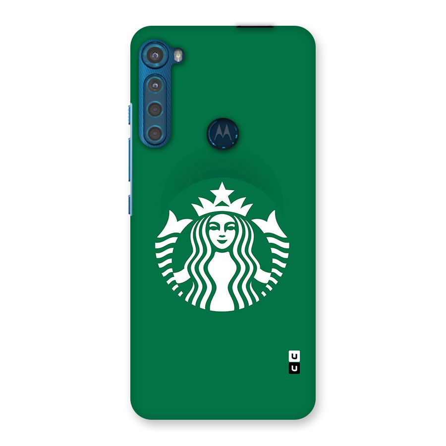 Lady StarBucks Back Case for Motorola One Fusion Plus