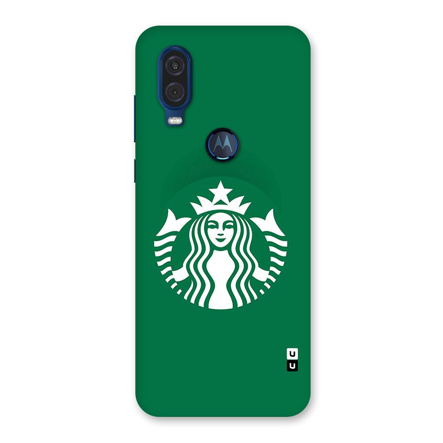 Lady StarBucks Back Case for Motorola One Vision