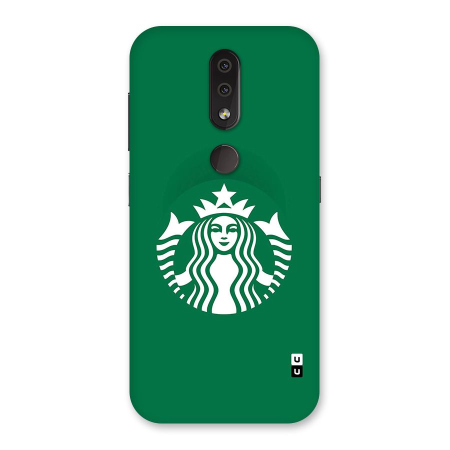 Lady StarBucks Back Case for Nokia 4.2