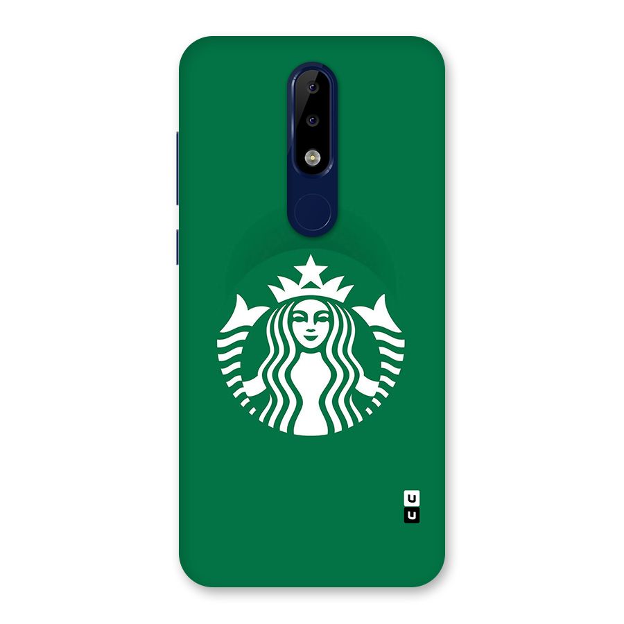 Lady StarBucks Back Case for Nokia 5.1 Plus
